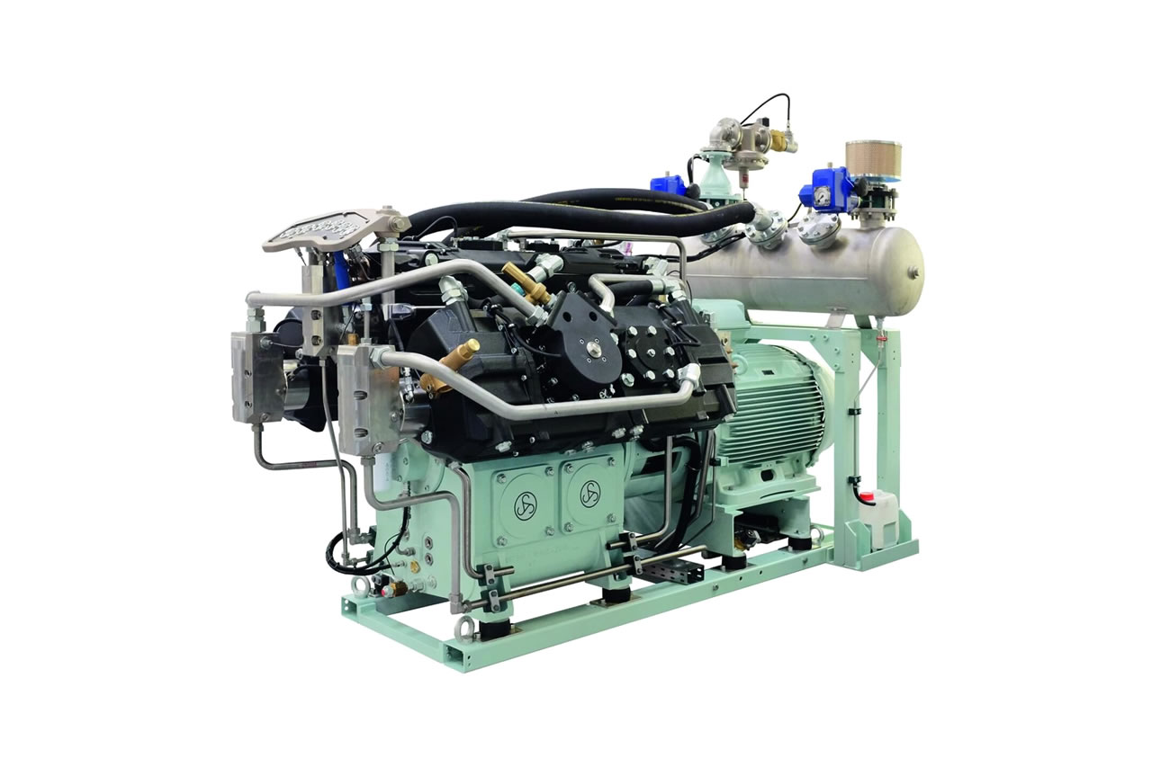 Sprężarki tłokowe wysokociśnieniowe WP 6000