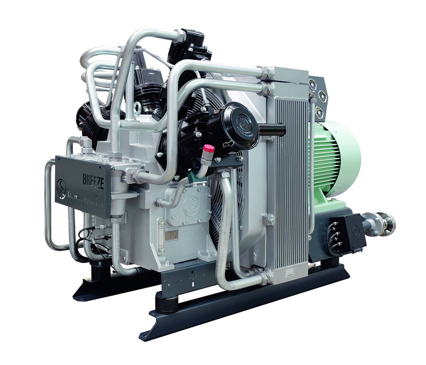 Sprężarki tłokowe wysokociśnieniowe BREEZE