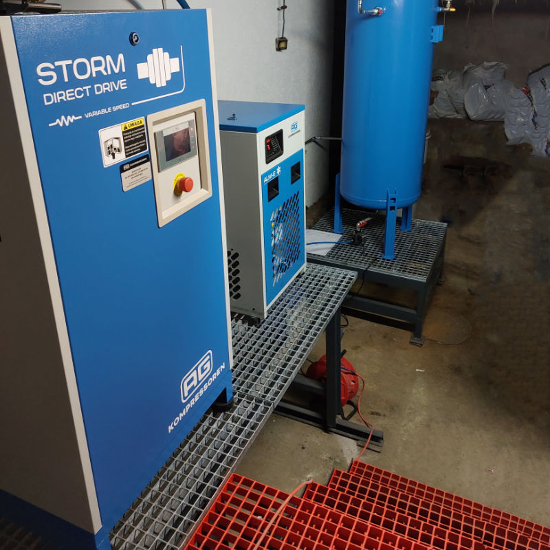 Energooszczędny system sprężonego powietrza