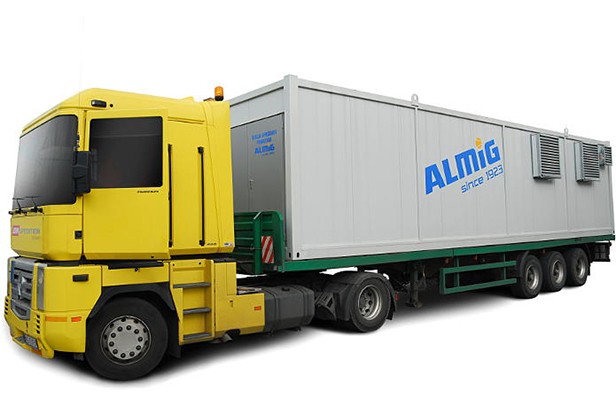 Kontenerowa stacja sprężarek