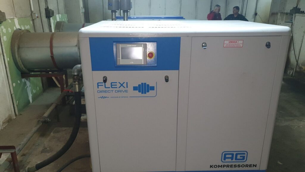 sprężarka śrubowa zmienno-obrotowa FLEXI 30-10